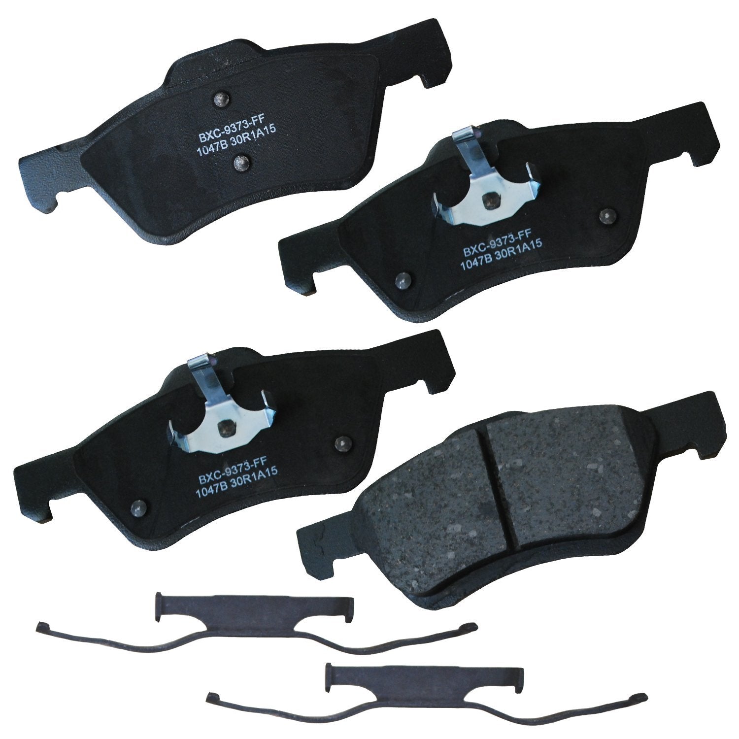 Bendix Premium Sbc1047B Ceramic Front Brake Pads For Ford Escape 2012-2010, Mercury Mariner 2011-2010
