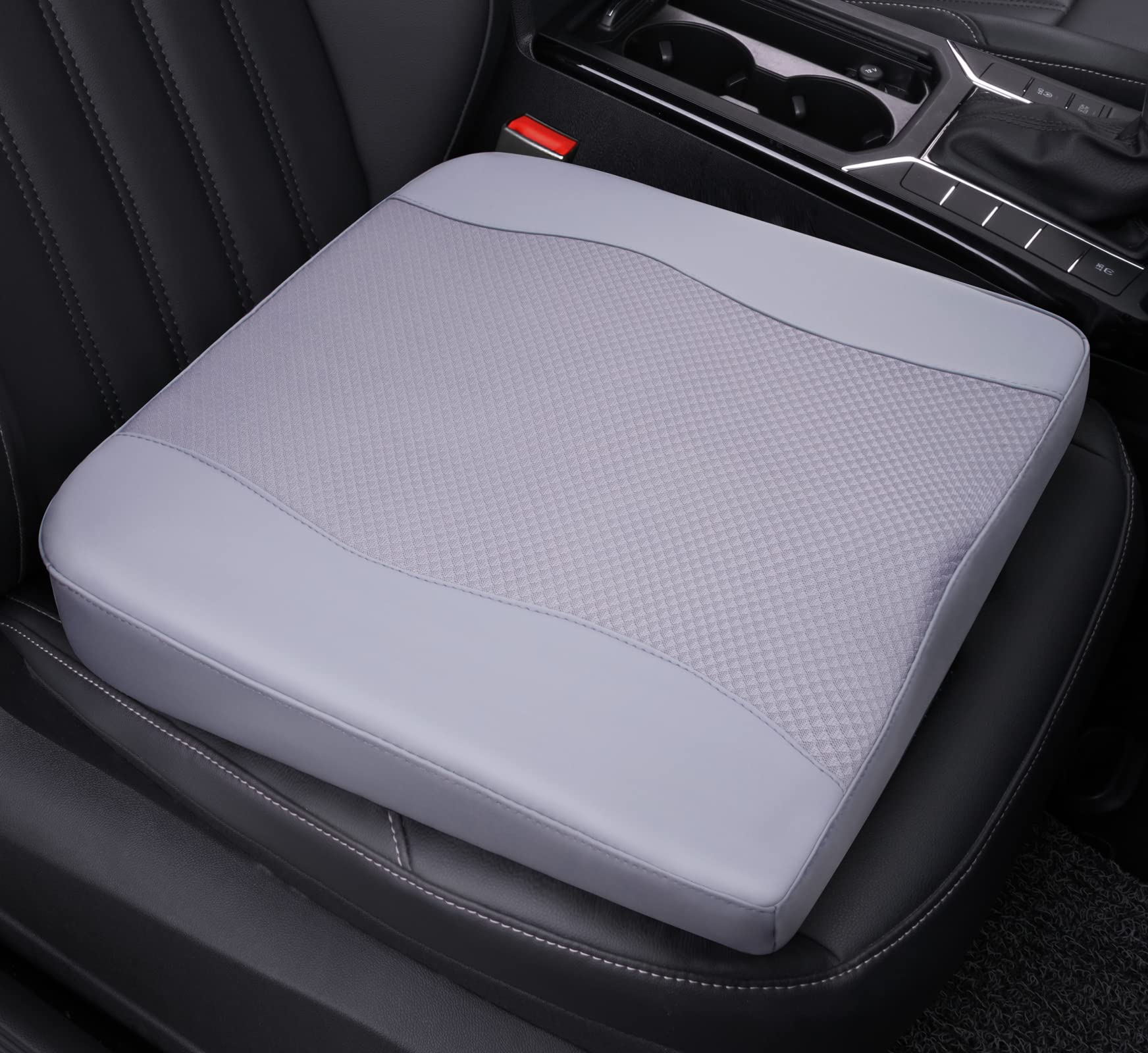 Lofty Aim Car Seat Cushion, Comfort Memory Foam Car Cushions For Driving - Sciatica & Lower Back Pain Relief, Seat Cushion For C