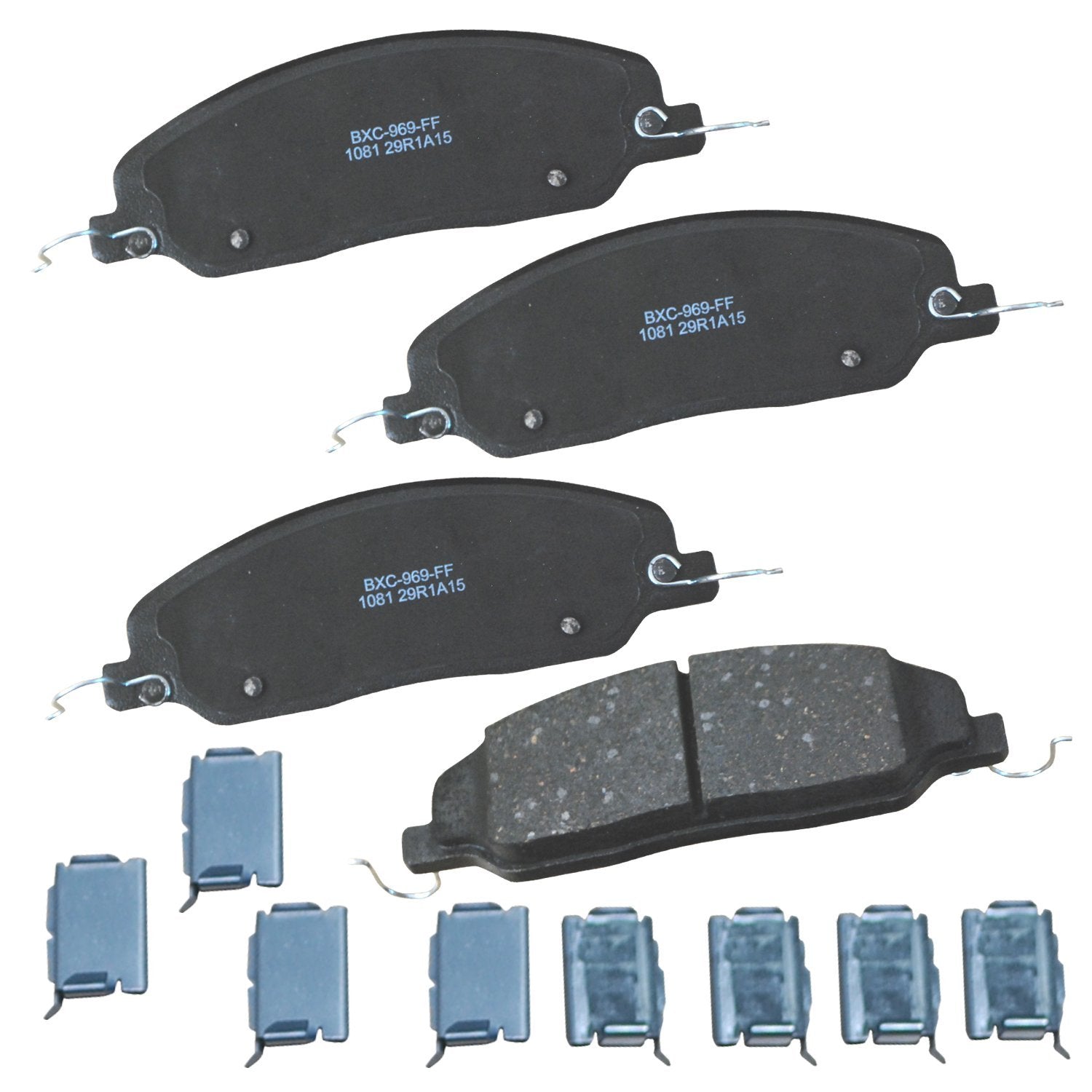 Bendix Premium Sbc1081 Ceramic Front Brake Pads For Avanti Avanti 2007-2005, Ford Mustang 2010-2005
