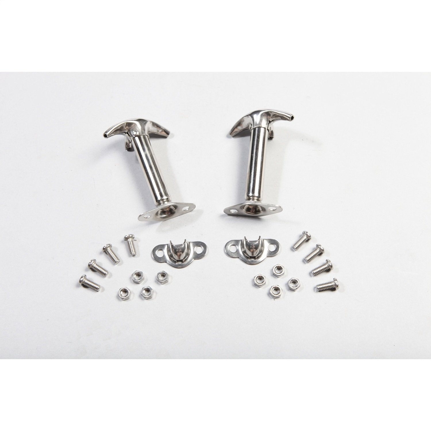 Rugged Ridge | Hood Catch Kit, Stainless Steel | 11116.01 | Fits 1941-1986 Jeep Cj; 1987-1995 Yj