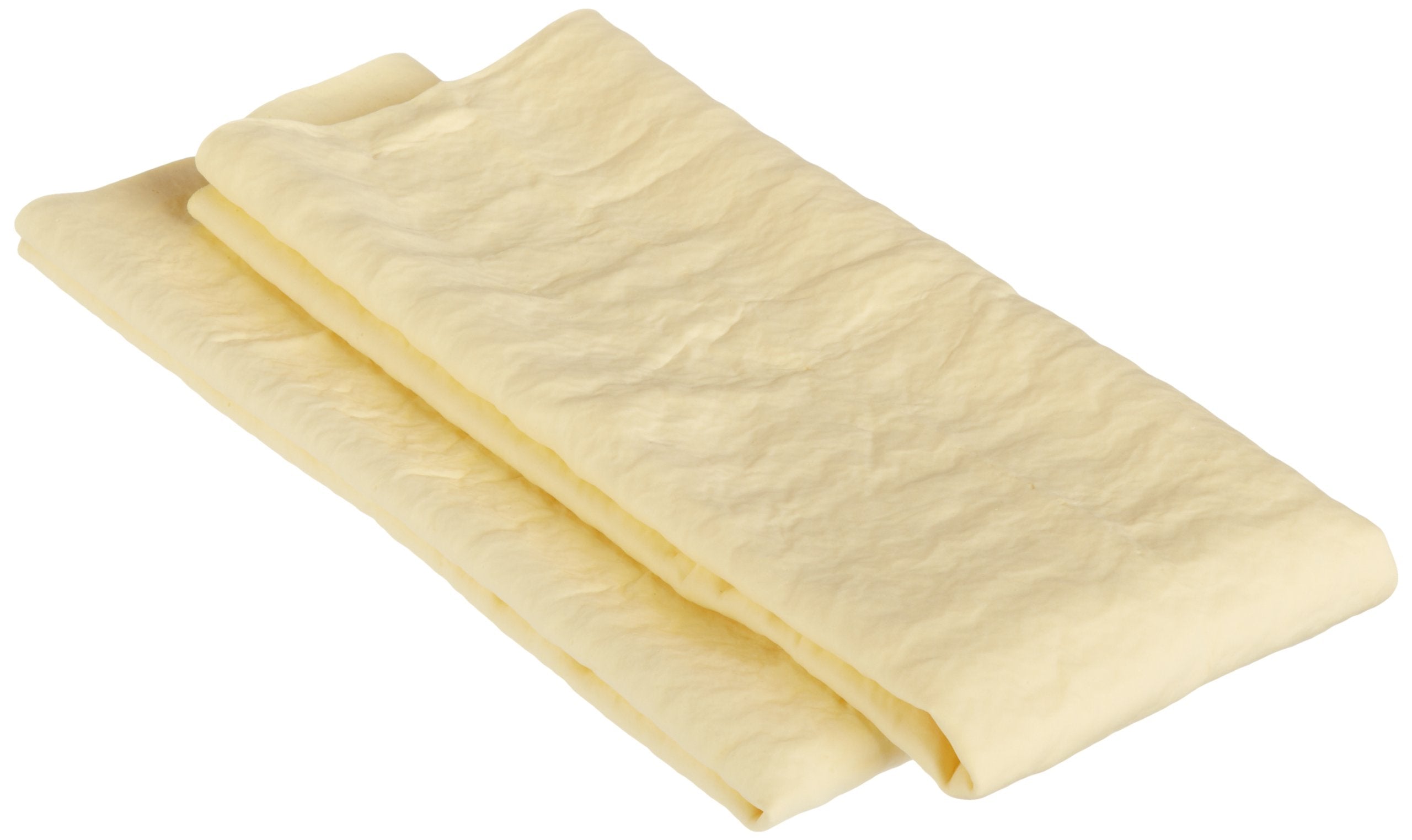 Amazon Basics Drying Synthetic Chamois, Cleaning Cloth, 26'' X 17'', 2 Pack, Yellow