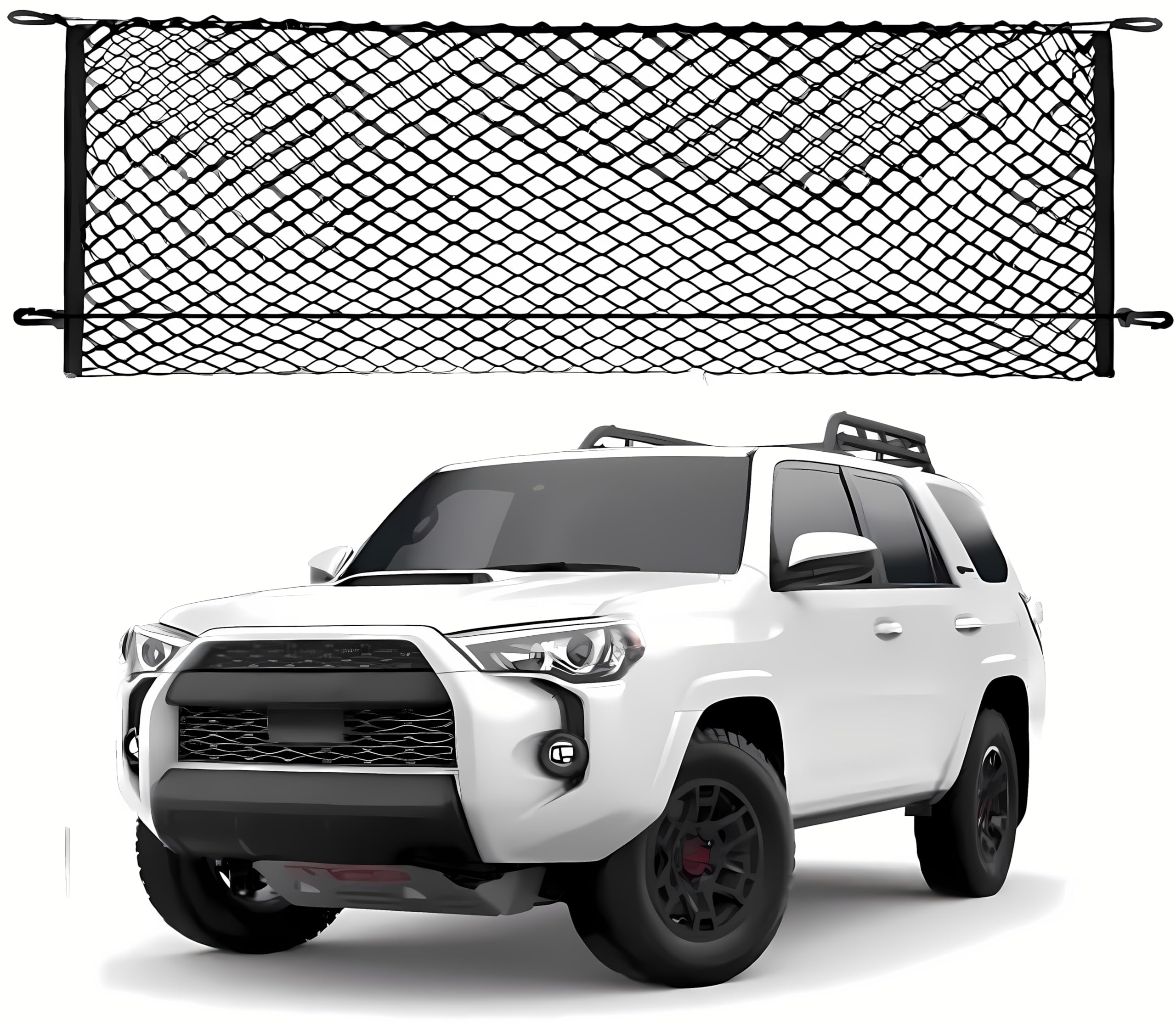 Cargo Net Compatible With 2010 To 2022 2023 2024 Toyota 4Runner 3Row Only Pt347-89100