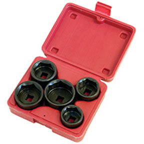 5Pc Filter Socket Set